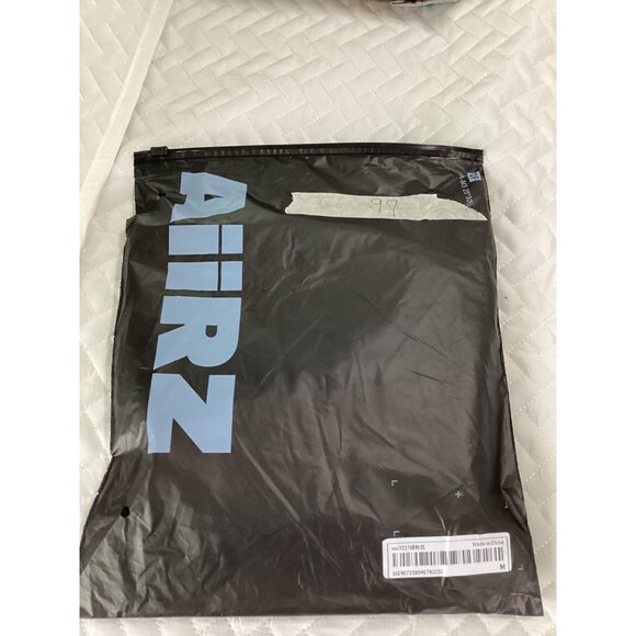 Aiirz Striped Cropped Womens T-Shirt Size M Green & Pink  Relax Fit Short Sleeve - Picture 10 of 10